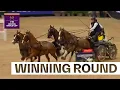 Lagu Two flawless rounds from Dries Degrieck! 🙌🏎️ |  FEI Driving World Cup™ Leipzig 2026