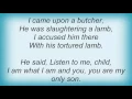 Leonard Cohen - The Butcher Lyrics