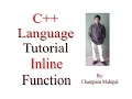 C Programming Language Tutorial 52 Inline Function