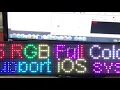 How to program your LED Sign - P5MM WIFI Scrolling Programmable Message Board