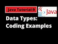 Java Programming Tutorial - 9 Data Types in Java with coding practices Primitive and non-primitive