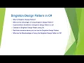 Singleton Design Pattern in C with Examples