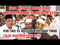 Kyai Said calon rais amm pbnu vs ratusan kyai muda jawa timur kyai said ternyata keturunan nabi