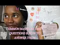 Common math 140 test 1 questions - University of The Bahamas