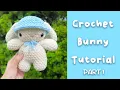 Crochet Bunny Tutorial - Free Rabbit Crochet Pattern How To Part 1