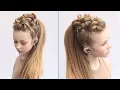 Quick and easy Viking hairstyle
