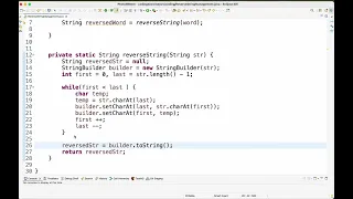 Reverse String JAVA Programming Language