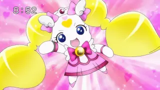 スマイルプリキュア 第08話 キュアキャンディ 変身 必殺技シーン 