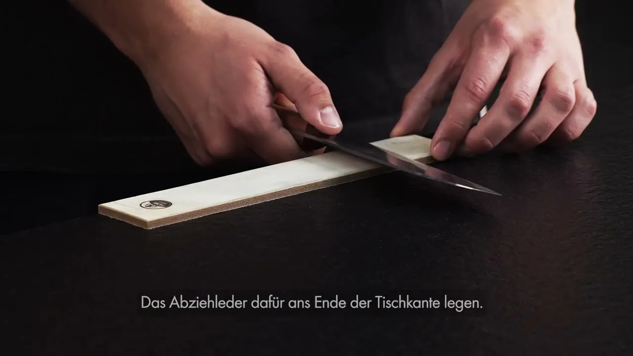 HORL Rollschleifer - Wie benutze ich das Leder richtig Video