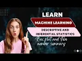 BOX PLOT AND FIVE NUMBER SUMMARY MACHINE LEARNING VERTOCITY