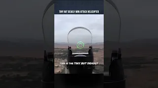 طائرة هليكوبتر صغيرة لكن فتاكة  طائرة هليكوبتر صغيرة لكن فتاكة