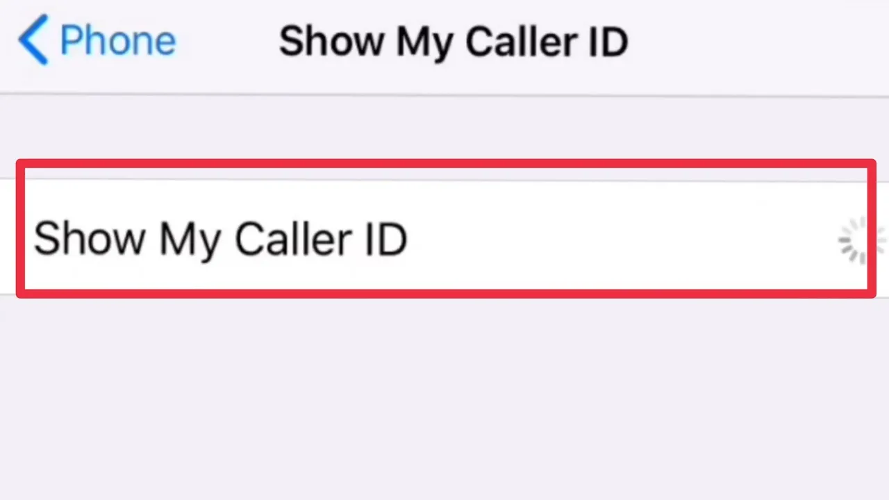 iPhone 6: How to Show / Hide Caller ID Number