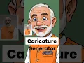 Turn Your Photo into a Cartoon with AI Narendra Modi Caricature Example