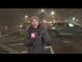 Heavy snow flurries coming down in north Georgia