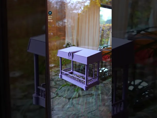 Window bird feeder video thumbnail