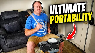 A drum kit you can take anywhere AKLOT Portable Electric Drum Set