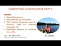 Variational Autoencoder Part-1