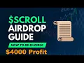 Scroll Airdrop Guide Scroll Sepolia Testnet Before Mainnet Launch Step-By-Step Tutorial