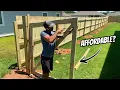 Is it CHEAPER to hire a FENCE contractor or to take the DIY ROUTE Full