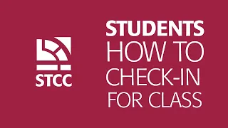 Students How To Check-In for Classes