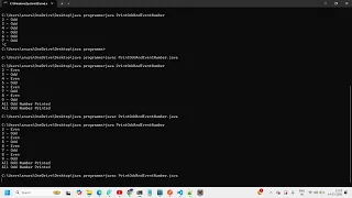 Java Multithreading Interview Question Print All Odd Then Even Numbers Explained Simply