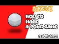 How to make a 2 player PONG game in SCRATCH