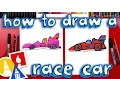 How To Draw A Race Car For Young Artists