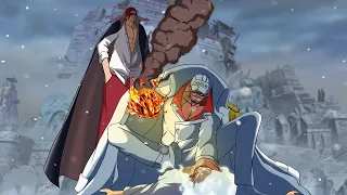 أخييرا لوفي يفجر قوته ضد أكاينو وظهور شانكس المفاجئ القتال النهائي أنميشن  أخييرا لوفي يفجر قوته ضد أكاينو وظهور شانكس المفاجئ القتال النهائي أنميشن