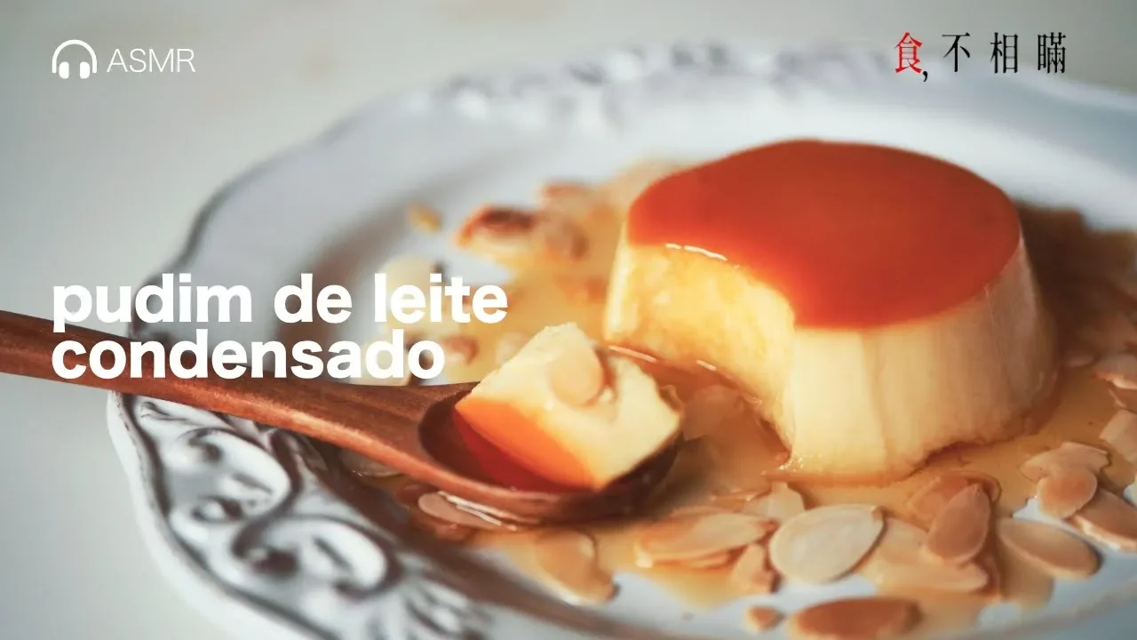 Receita de Pudim de Baunilha. 