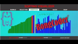 SORTING ALGORITHM VISUALIZER HTML CSS JS MAJOR PROJECT