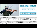 Download Lagu [Free Sheet] Blue Bird - Naruto [Violin Sheet Music]