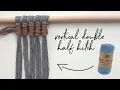 How to Make a Vertical Double Half Hitch - Macrame 101