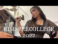 life at RISD precollege as a fashion design major