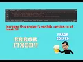 increase this project s minSdk version to at least 23 - Error solved Flutter