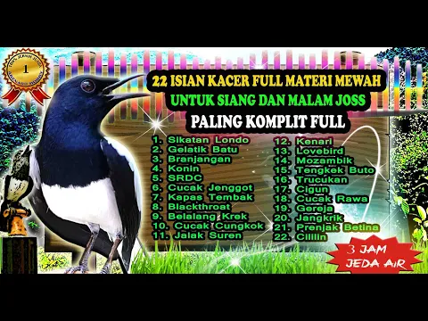 Download MP3 MASTERAN KACER FULL ISIAN MATERI - MASTERAN KACER ISIAN MEWAH