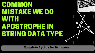 How to store string data which contains an apostrophe in Python Use of str and float