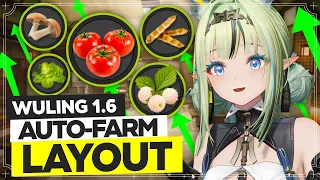 Auto-Farm Layout for Innkeeping - Wuling 1.6 Yuanyuan Manor Crops Farm Guide【Arknights: Endfield】