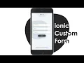 ionic 5 UI tutorial Custom Trend 2020 Registration Sign Up Form Design Free and Open Source