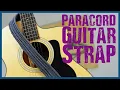 Paracord Guitar Strap Adjustable