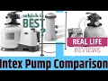 Intex Vinyl Pool Pump Comparisons - Which do you need Real Life Reviews