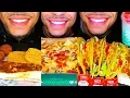 ASMR EATING TACO BELL FOR 24 HOURS CHALLENGE JERRY NO TALKING MUKBANG BREAKFAST LUNCH DINNER
