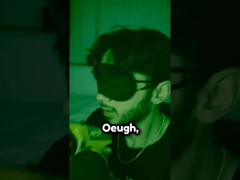 He tried a dream mask... #shorts #shortsfeed #youtubeshorts #cringe #lifehack #comedy #funny
