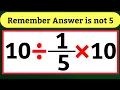 Most people Get This Simple Math Question Wrong
