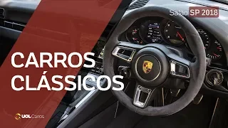 TEM CARROS CLÁSSICOS NO SALÃO? VEJA AO VIVO