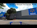 Shopping at Walmart Supercenter in Apopka Florida on Orange Blossom Trail - Store 955