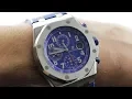 Audemars Piguet Royal Oak Offshore Chronograaf Blauw 26470ST.OO.A030CA.01 Audemars Piguet Review
