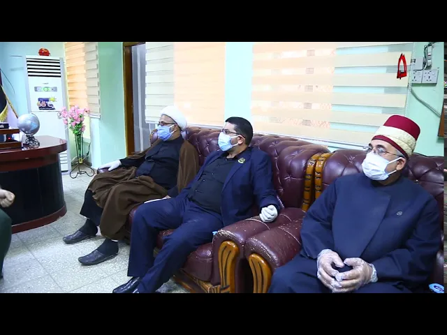 ⁣#تقرير زيارة وفد العتبة الكاظمية المقدسة الى مستشفى ابن الخطيب