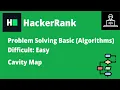 Resolviendo Cavity Map en HackerRank B-Coding