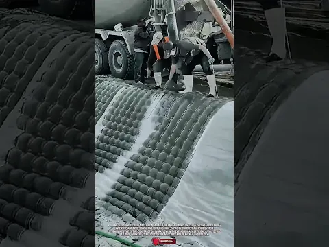 Civil Engineering Tool High-Capacity Concrete Pump for Slope Protection! #ToolHolder