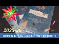 BIG RISK BIG REWARD 2025-26 UPPER DECK CLEAR CUT HOCKEY 3 BOX BREAK WITH AWESOME BONUS CONTENT